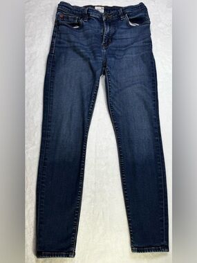 Hudson Natalie 30 Women’s Dark Blue Denim with A Sleek Super Skinny Fit Jeans